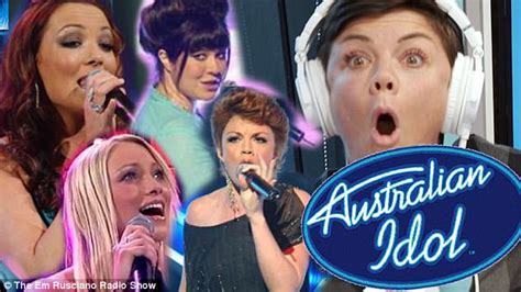 chanel cole em rusciano|Em Rusciano almost got into a 'fist fight' on Australian Idol.